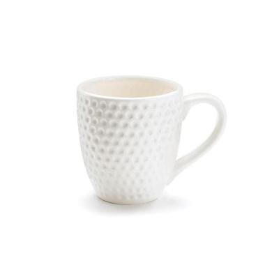 New Factory custom logo shaped ceramic coffee golf ball mug