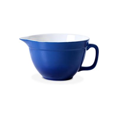 Ceramic Batter Bowl With Handle And Pour Spout thumbnail