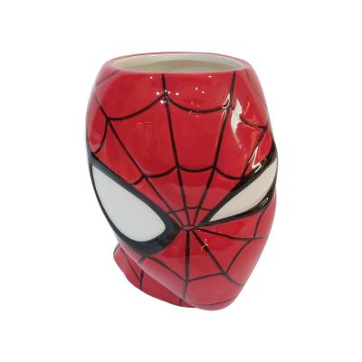 marvel ceramic spiderman coffee cup mug thumbnail