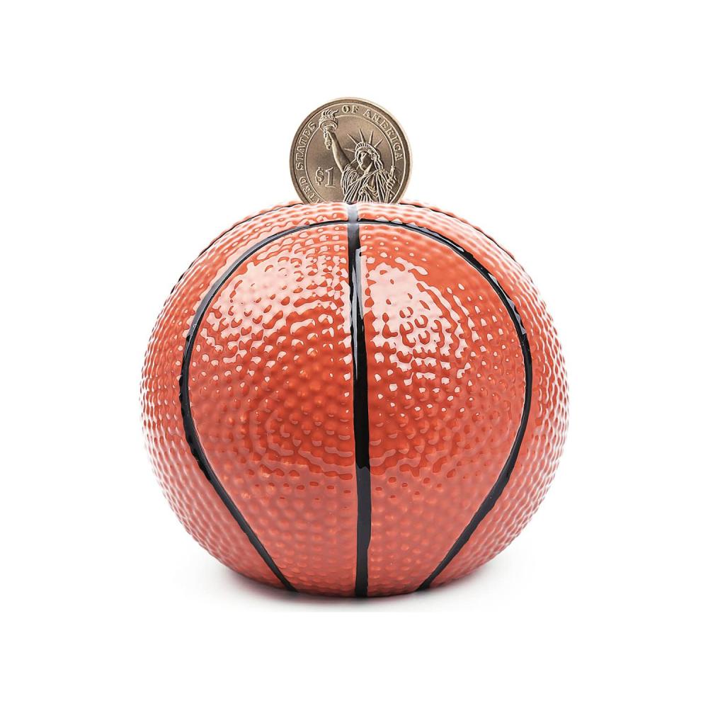 football basketball baseball ball porcelain ceramic money piggy bank coin boxes for coins