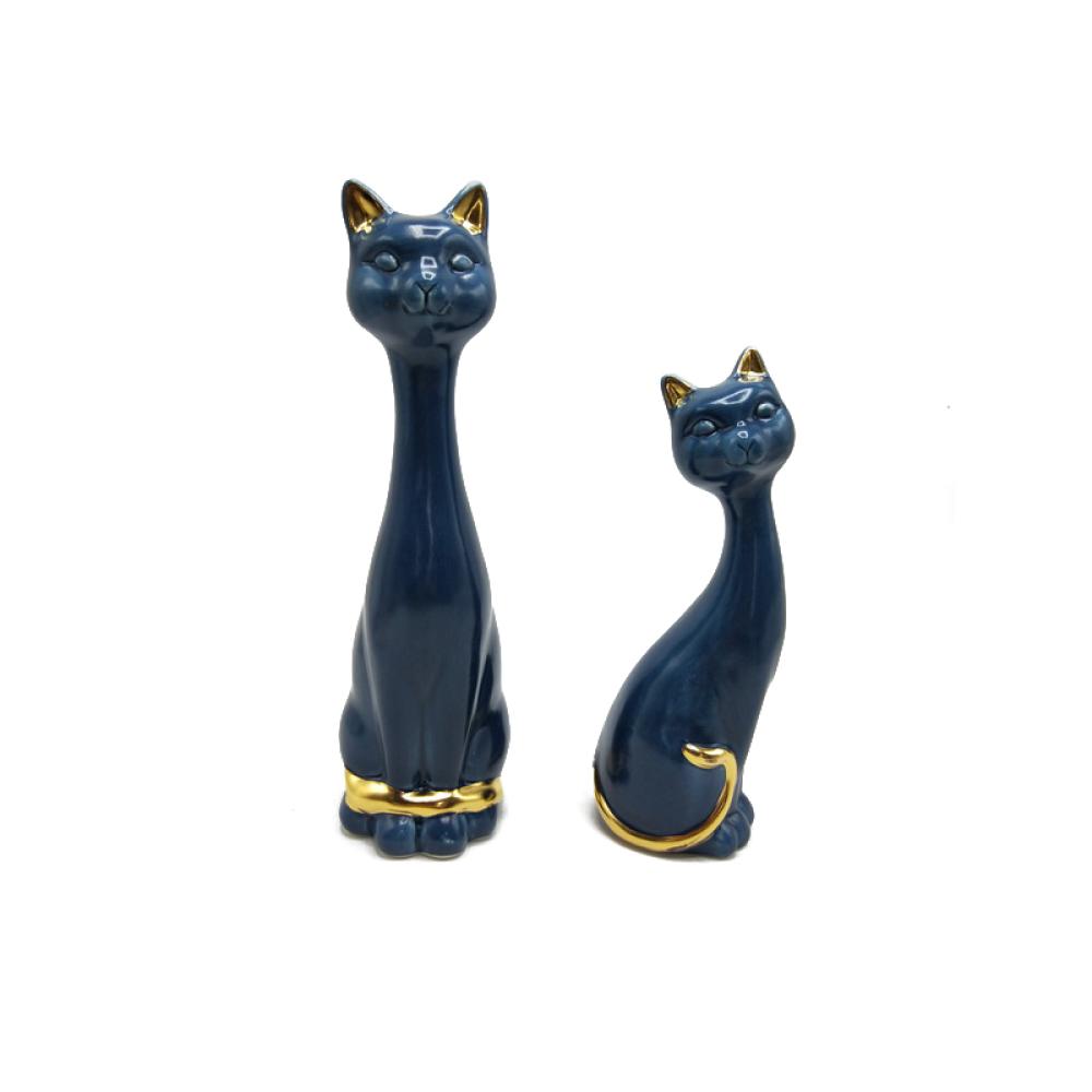 quanzhou cat art and porcelain ceramic craft gift supplies cat figurines home decor