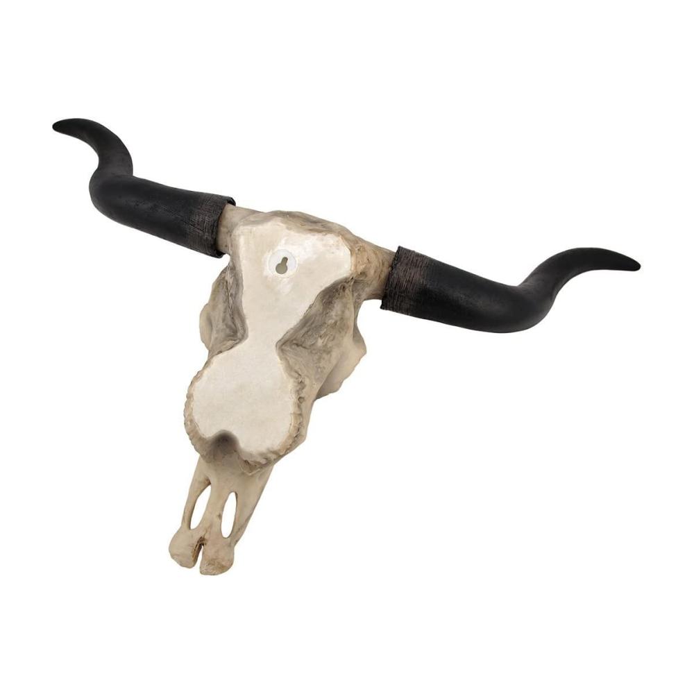 Texas Longhorn Steer Cattle Cow Skull Resin art Wall Mounted Hanging home decor for living room wall