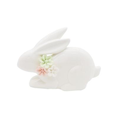 crafts pottery ceramic gift rabbit figurine home decoration thumbnail