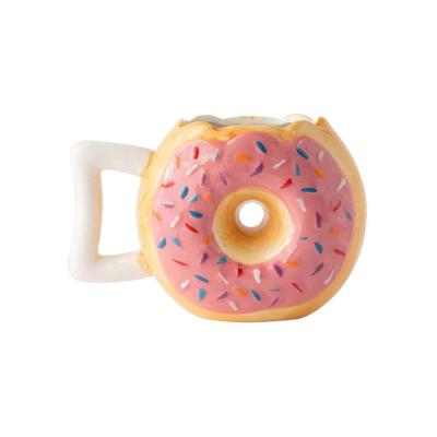 Funny Large ceramic donuts Best Cup coffee mug for Coffee Tea Hot Chocolate