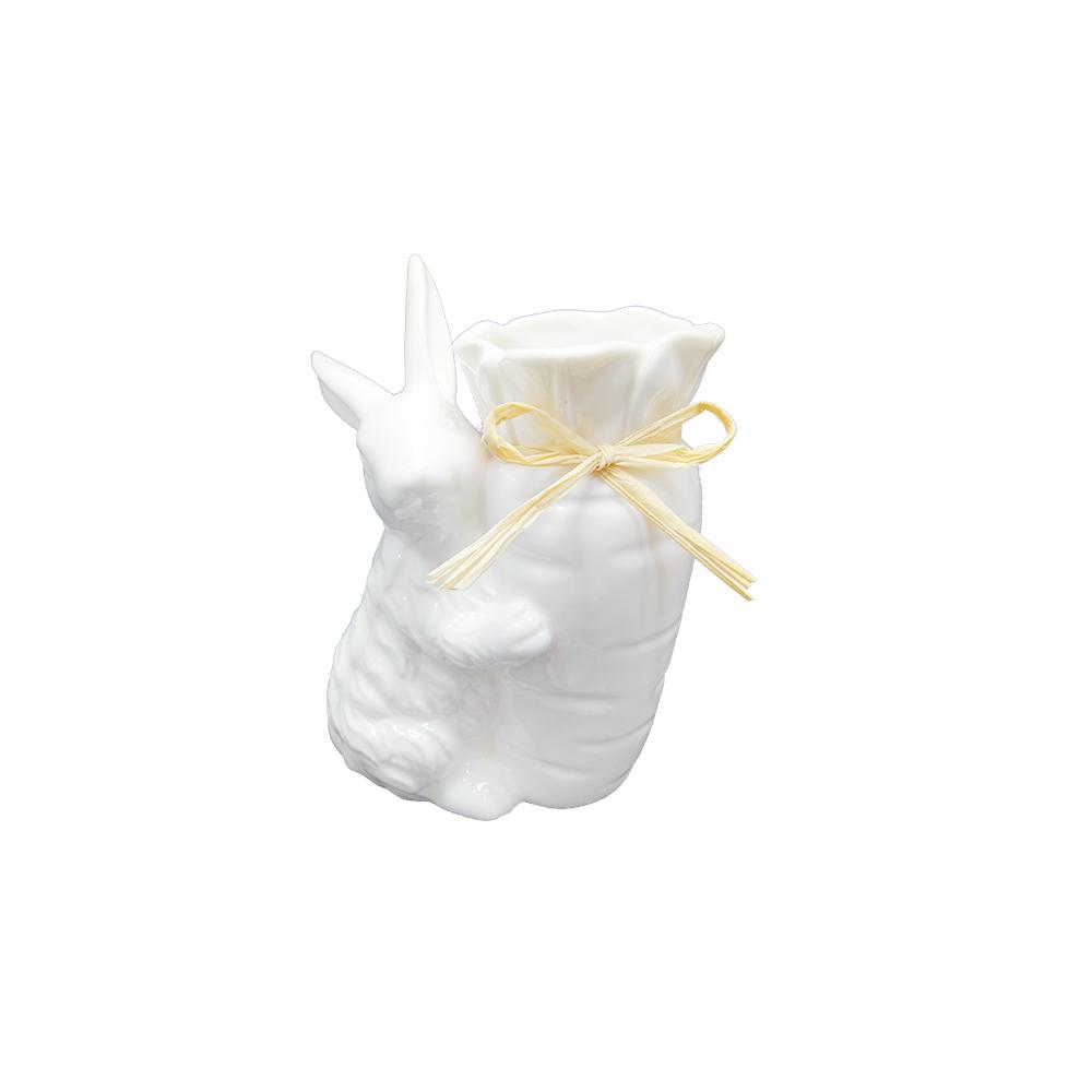 easter 3d rabbit bunny animal ceramic vase