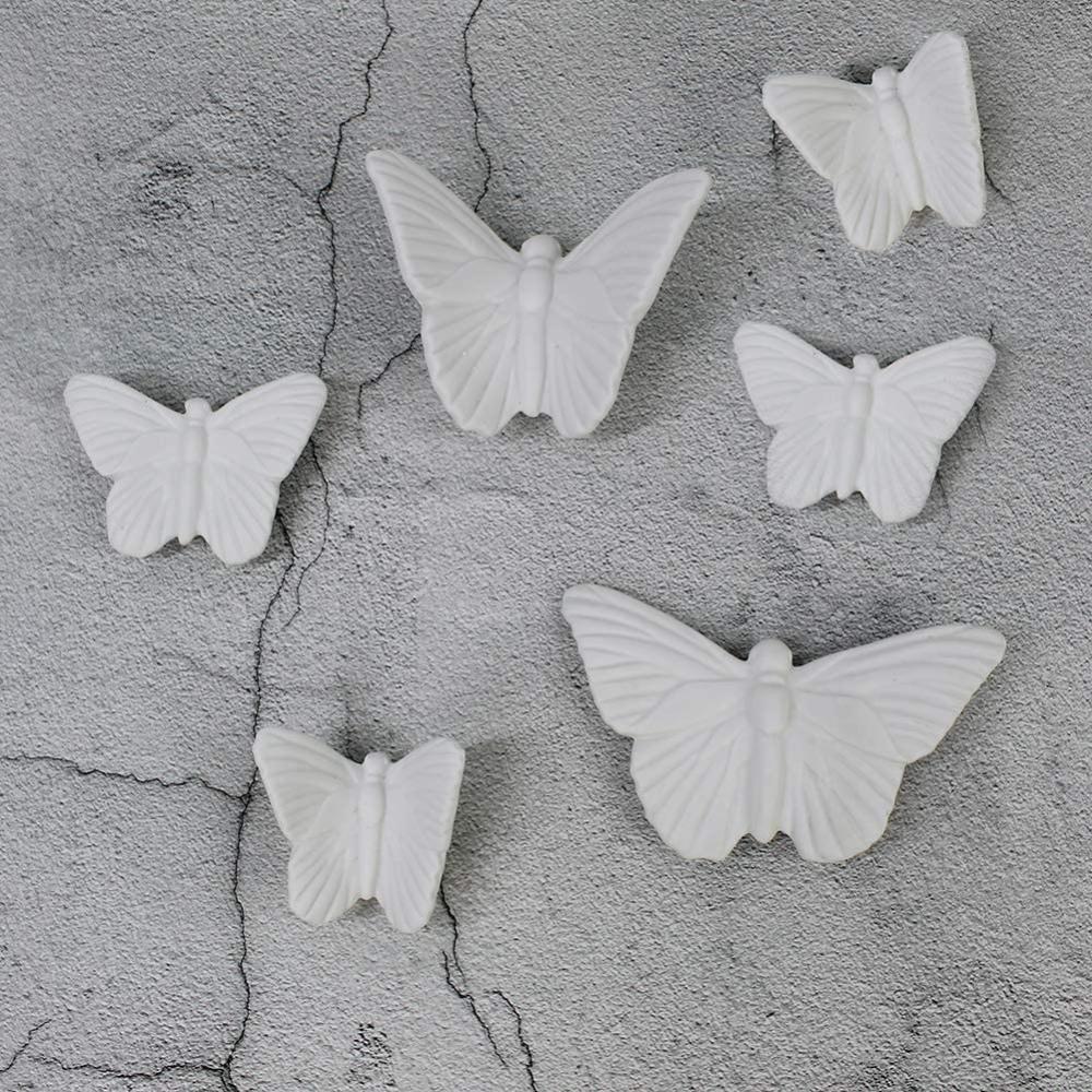 3d office living room ceramic butterfly set house wall hanging wedding home accessories decor