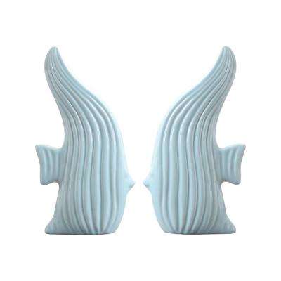 Ceramic Fish Figurines Statue Sculpture thumbnail