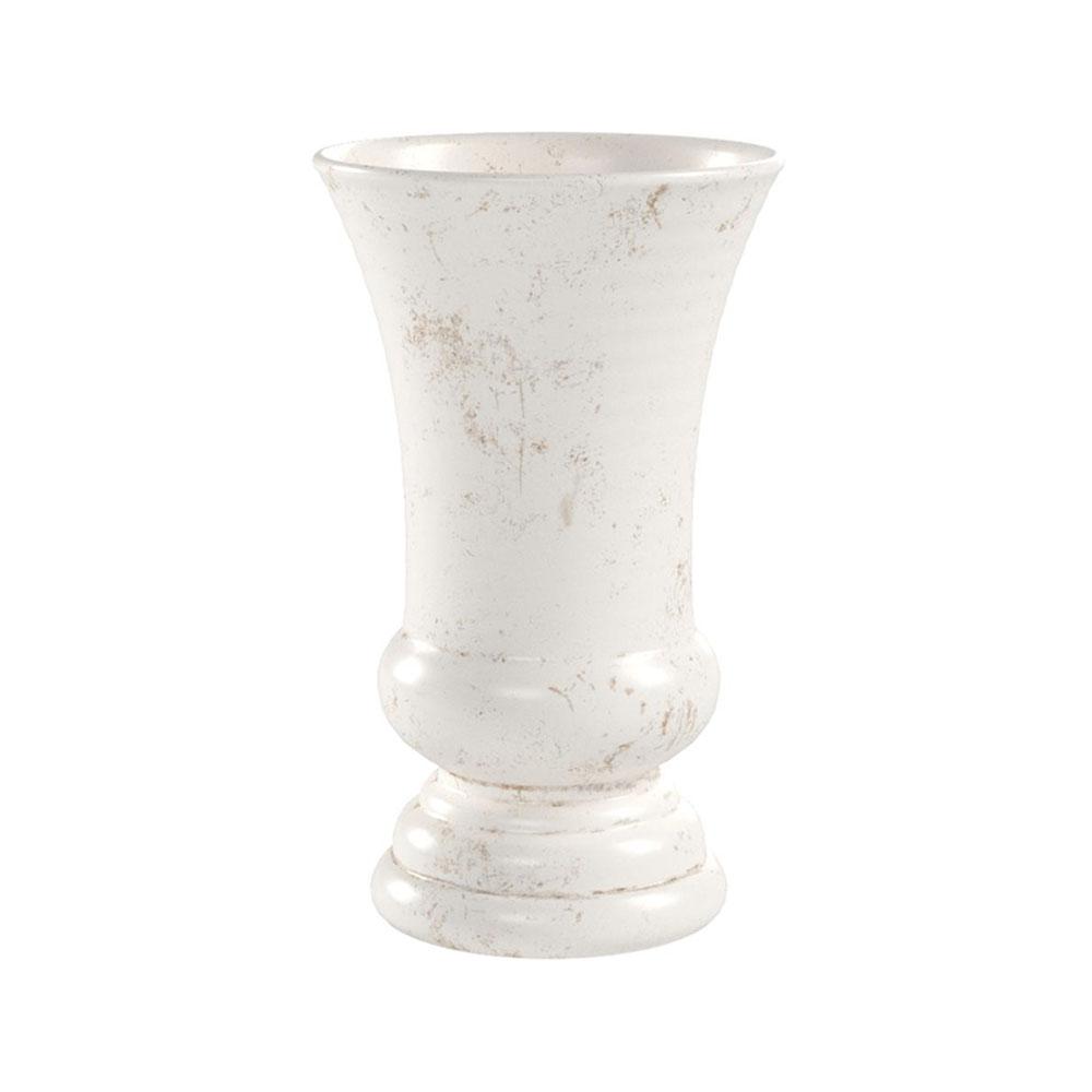 white large ceramic flower urn vase for flowers