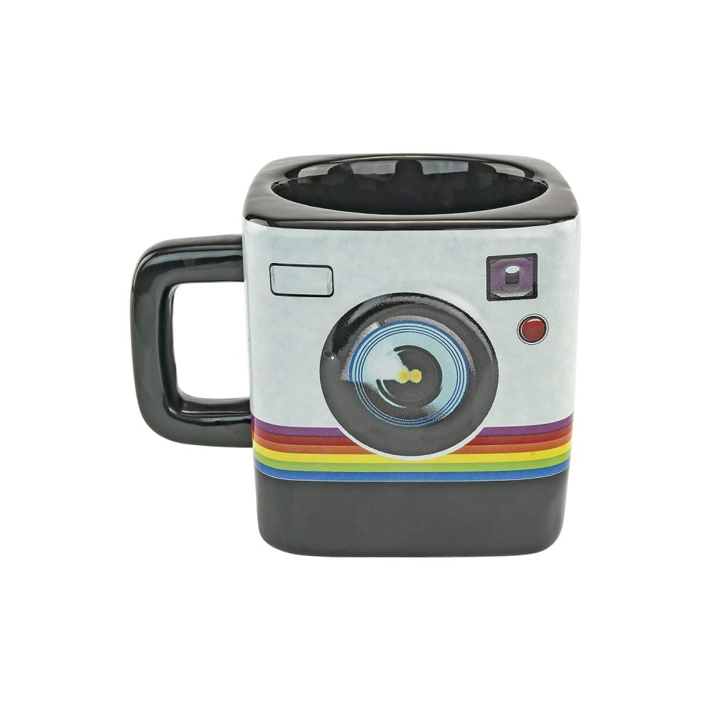 custom unique ceramic camera lens coffee mug