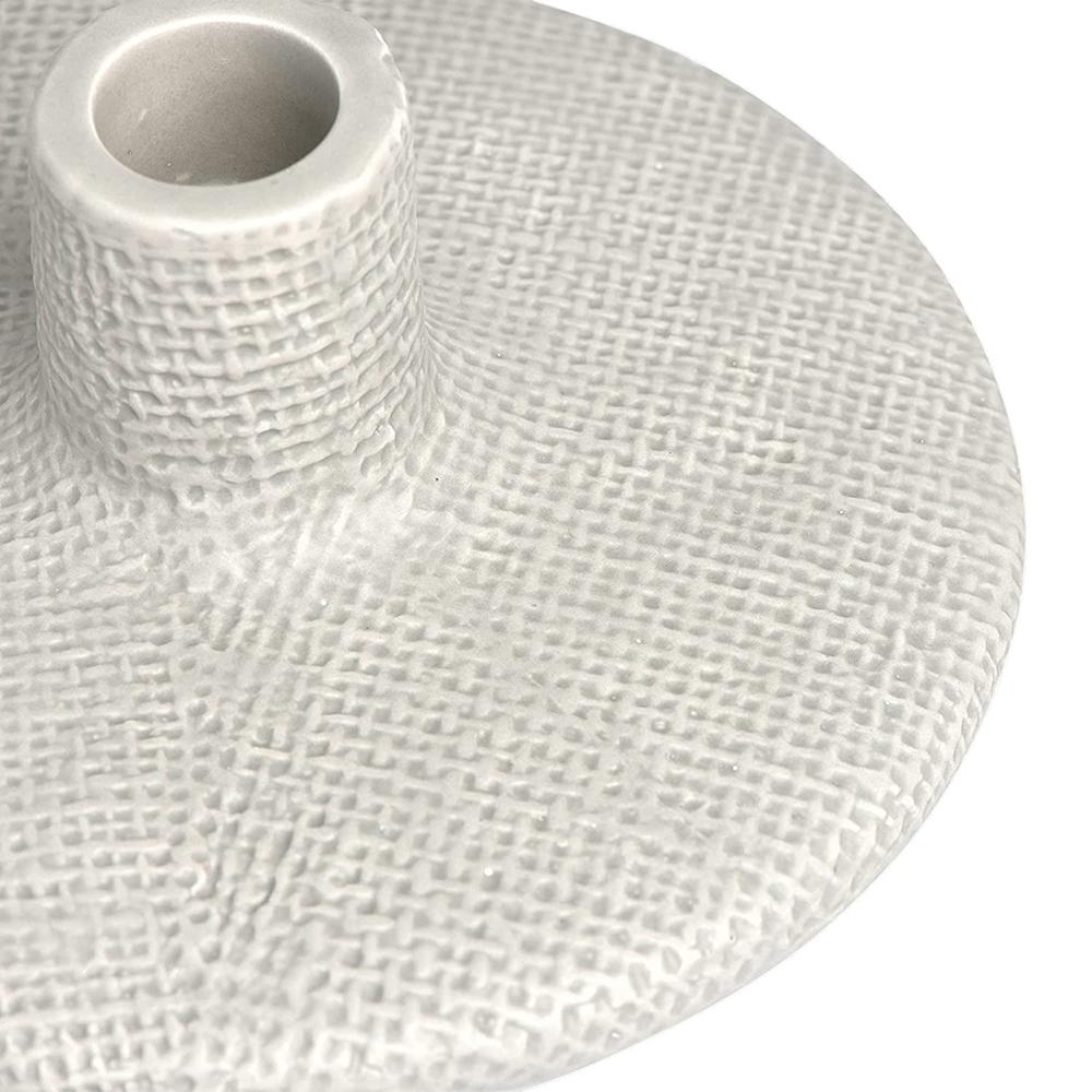 Cheap Ceramic Taper Candlestick Candle Holder Dongsheng