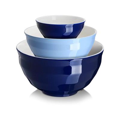 porcelain mixing decorative serving fruit salad soup bowl thumbnail