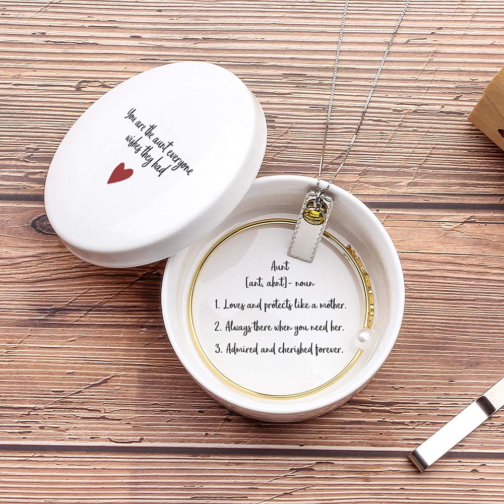 white small luxury custom logo wedding ceramic ring jewelry gift display box