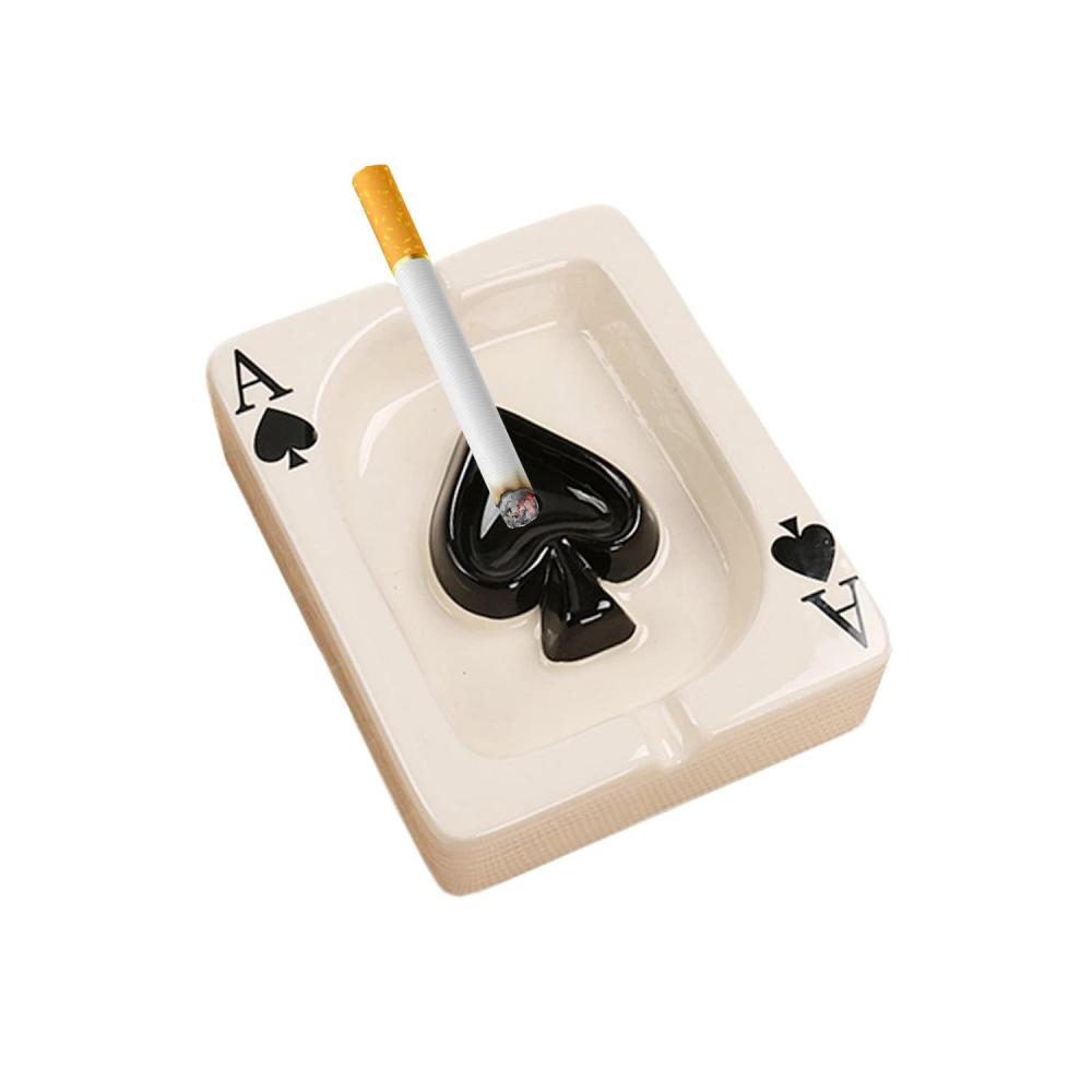 New custom Creative outdoor indoor design logo cool Portable Modern designer ceramic smoking ashtray