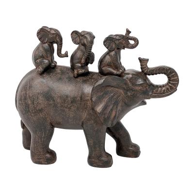 custom factory animal resin elephant figurine statues home decor