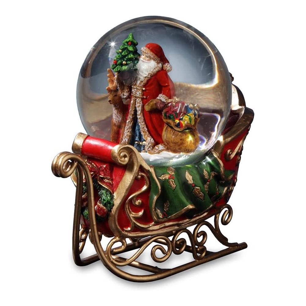 custom wholesale mini nativity resin christmas snow globe manufacturer