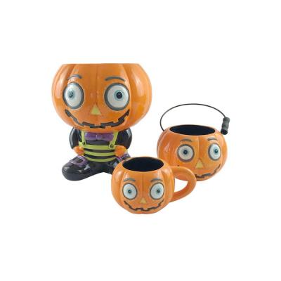 ceramic halloween gift party supplies pumpkins decoration thumbnail