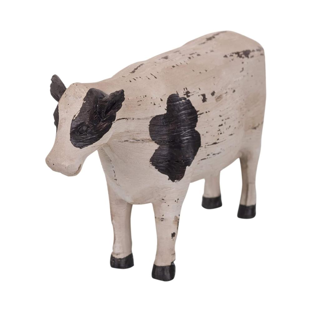 custom factory resin cow figurine statue country home decor