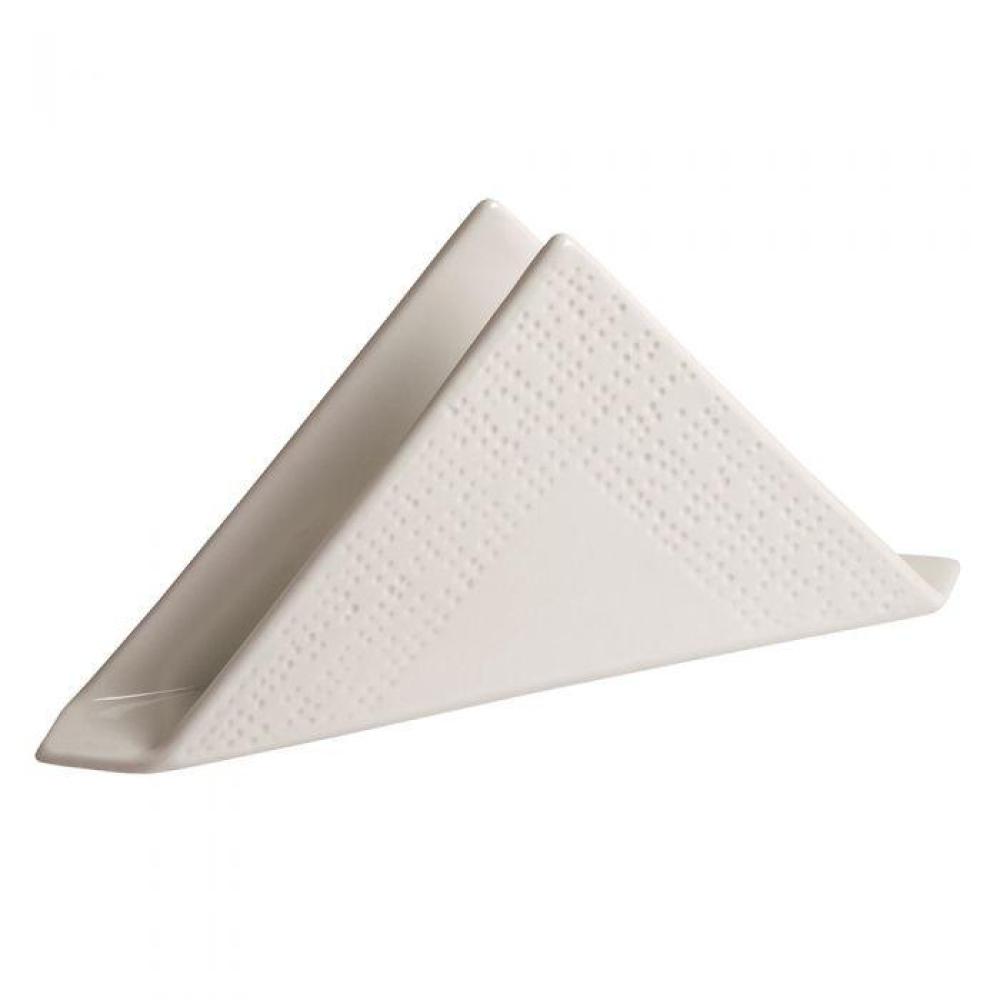 custom Decorative Curved Tabletop design white table bar ceramic napkin holder