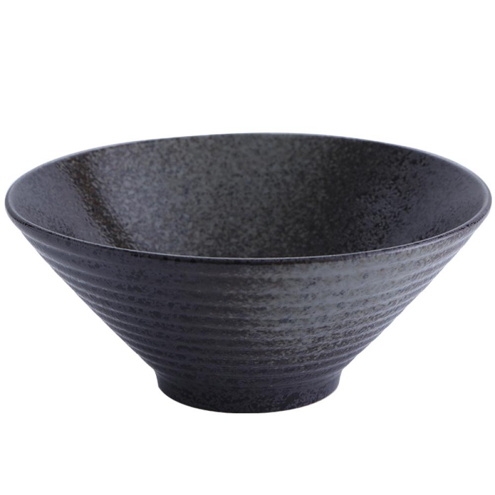 New Factory Custom korean japanese porcelan clay ceramic noodle ramen bowl set with chopsticks