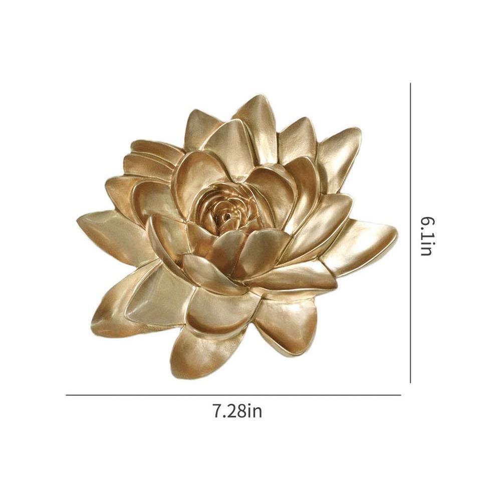 3d office living room resin flowers house wall hanging wedding home accessories decor