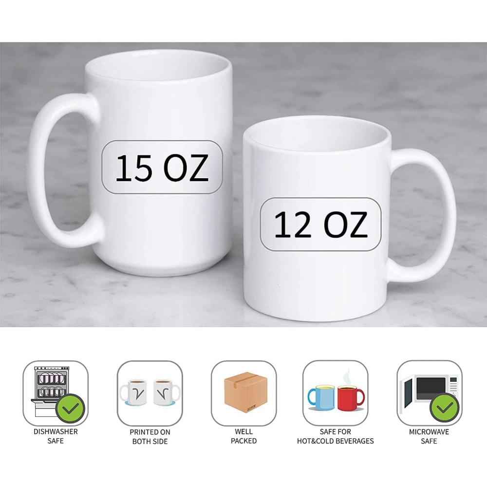 Factory custom printed white sublimation ceramic cricut blank coffee mugs