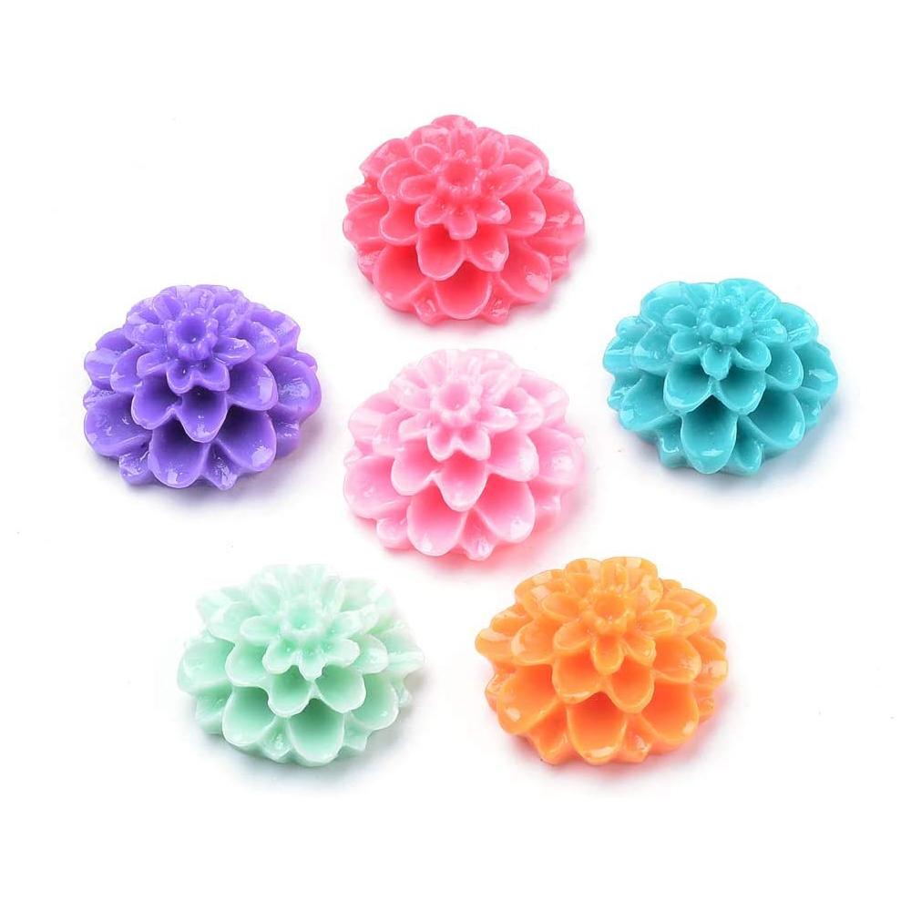 custom wholesale mini small Resin Crafts Rose Flower For Home decor