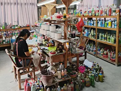 dongsheng ceramic factory color room